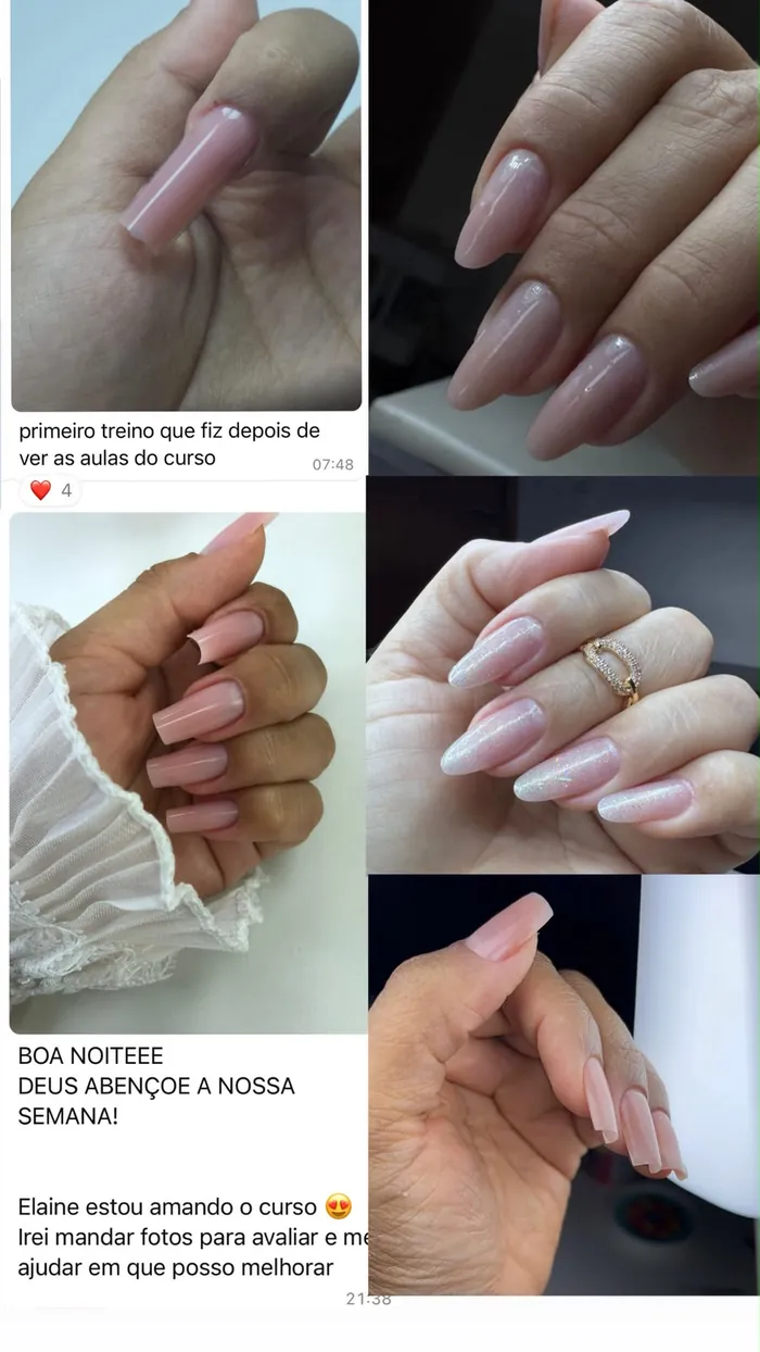 Depoimento e resultado de aluna